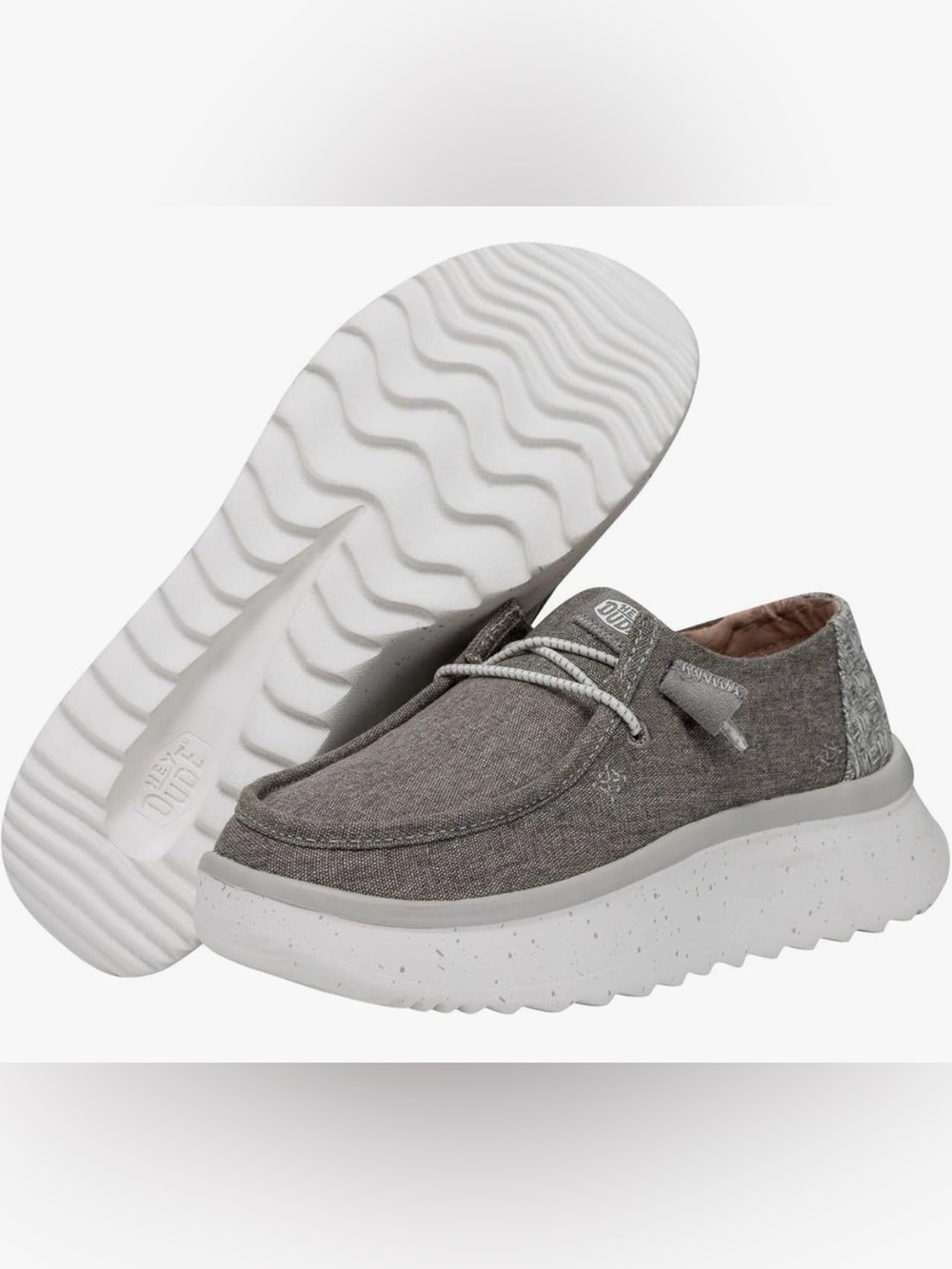 NIB Hey Dude Wendy Peak Chambray Size 7